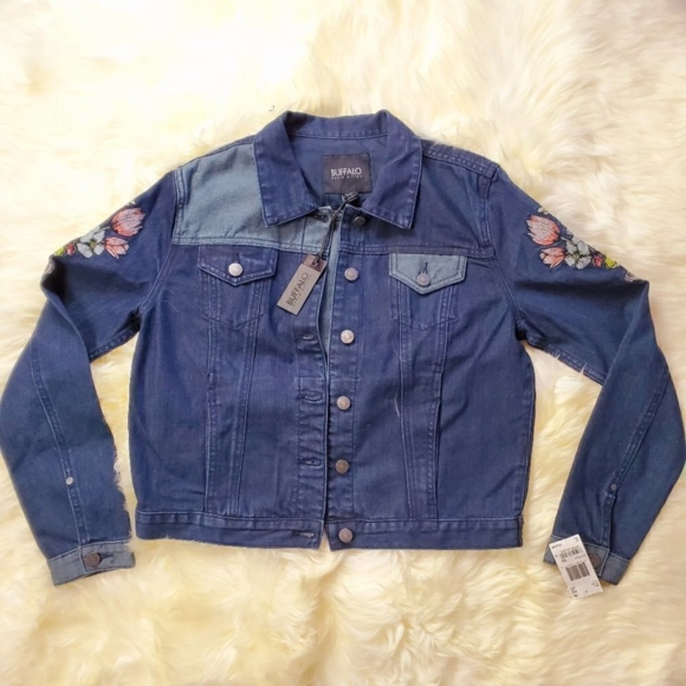 Buffalo David Bitton Nova Love Jacket Embroidered